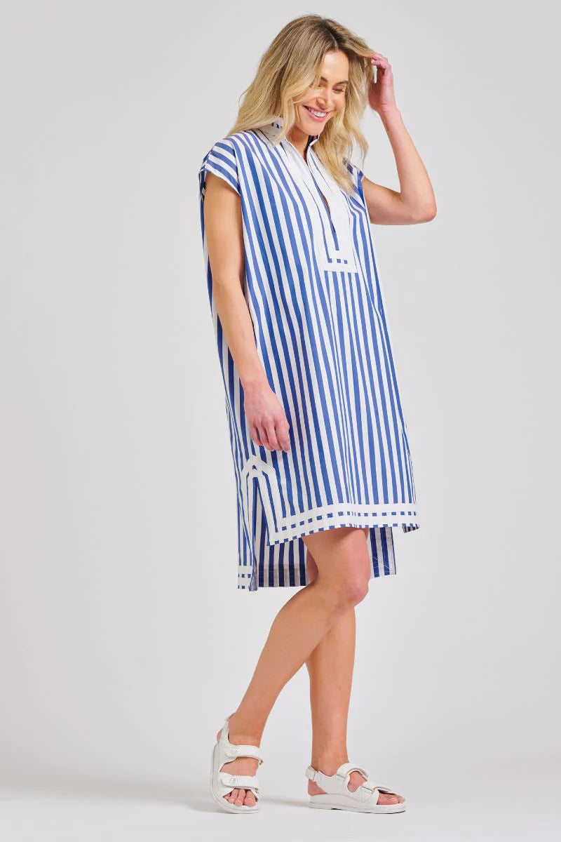 The Kaftan - Blue Stripe