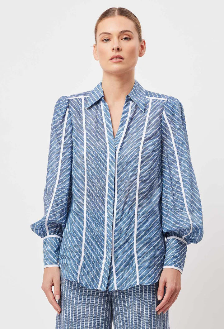 Laguna Shirt - Del Mar Stripe