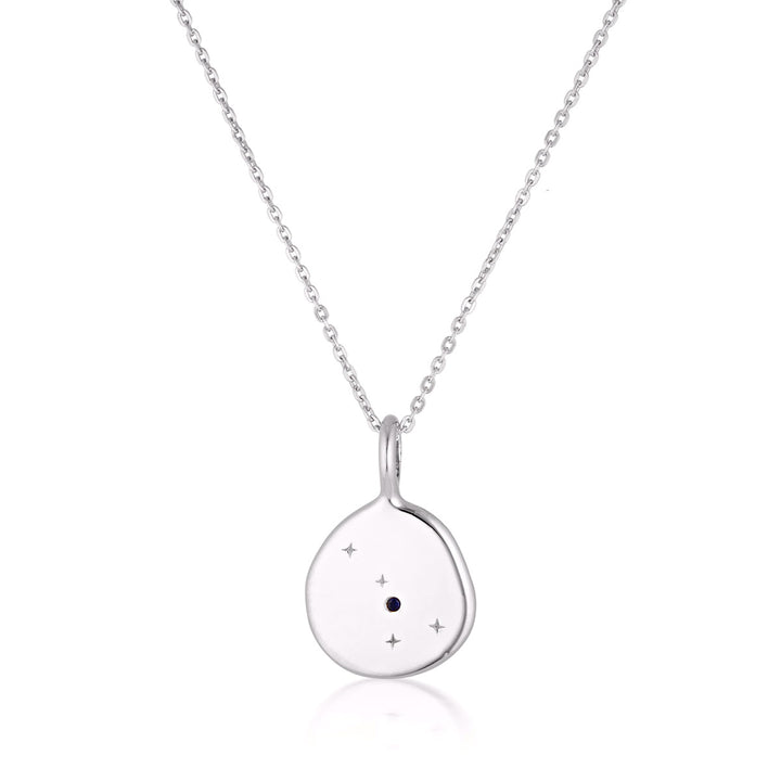 Zodiac Necklace - Cancer - Silver