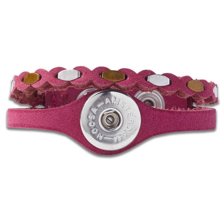 Noosa Amsterdam Original Staples Bracelet - Fuschia