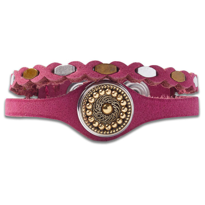 Noosa Amsterdam Original Staples Bracelet - Fuschia