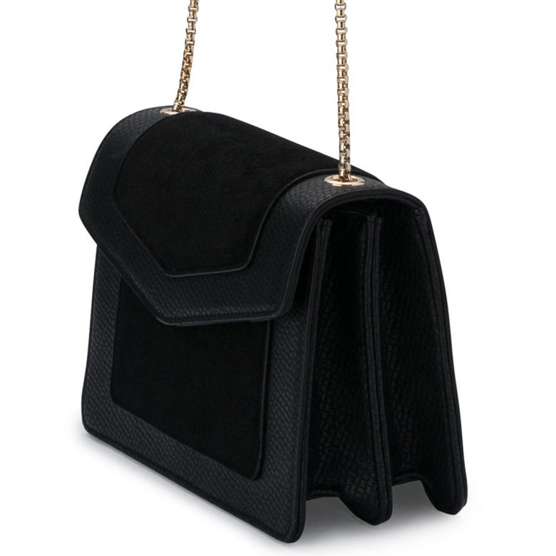 Olga Berg Montana Shoulder Bag - Black