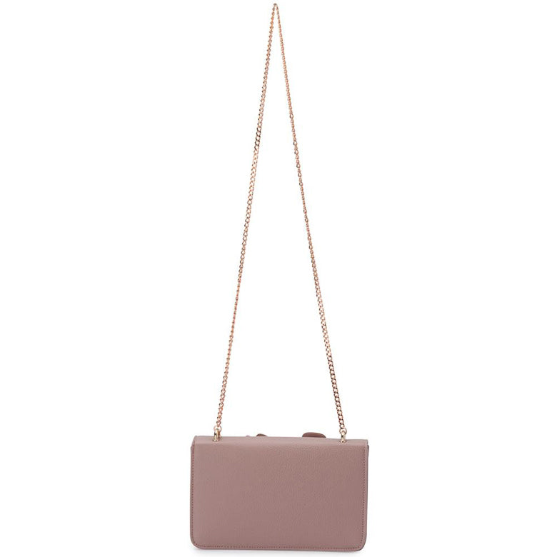 Olga Berg Aerin Flower Shoulder Bag - Blush