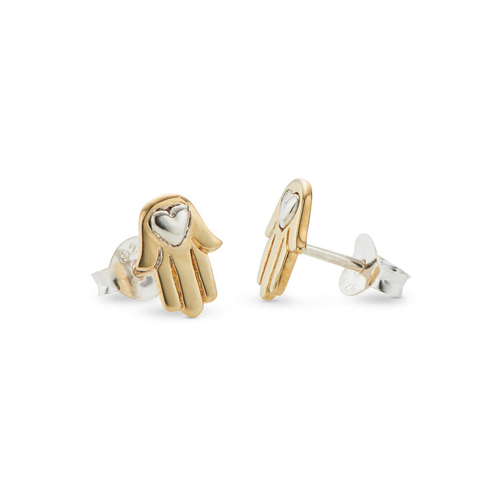 Palas Jewellery Classic Stud Earring - Hamsa