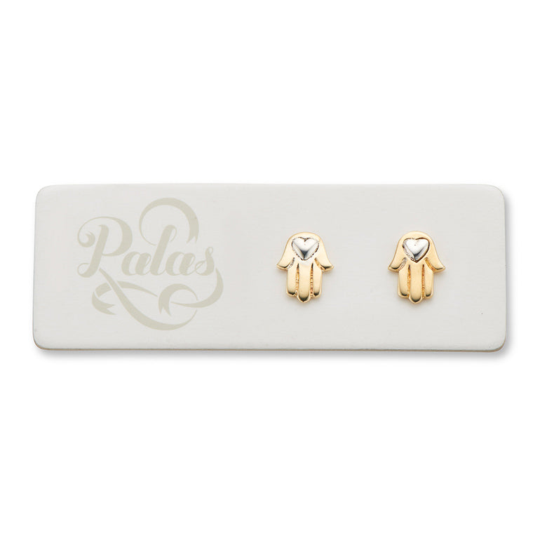 Palas Jewellery Classic Stud Earring - Hamsa