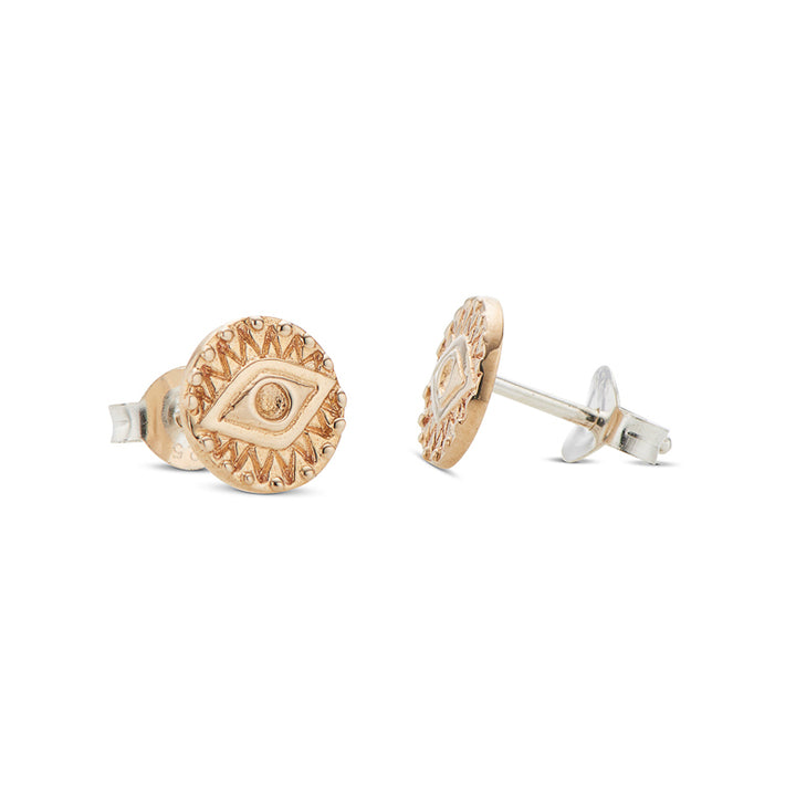 Palas Jewellery Classic Stud Earring - Evil Eye