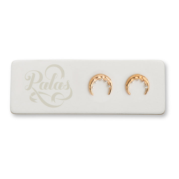 Palas Jewellery Classic Stud Earring - Boho Goddess Moon