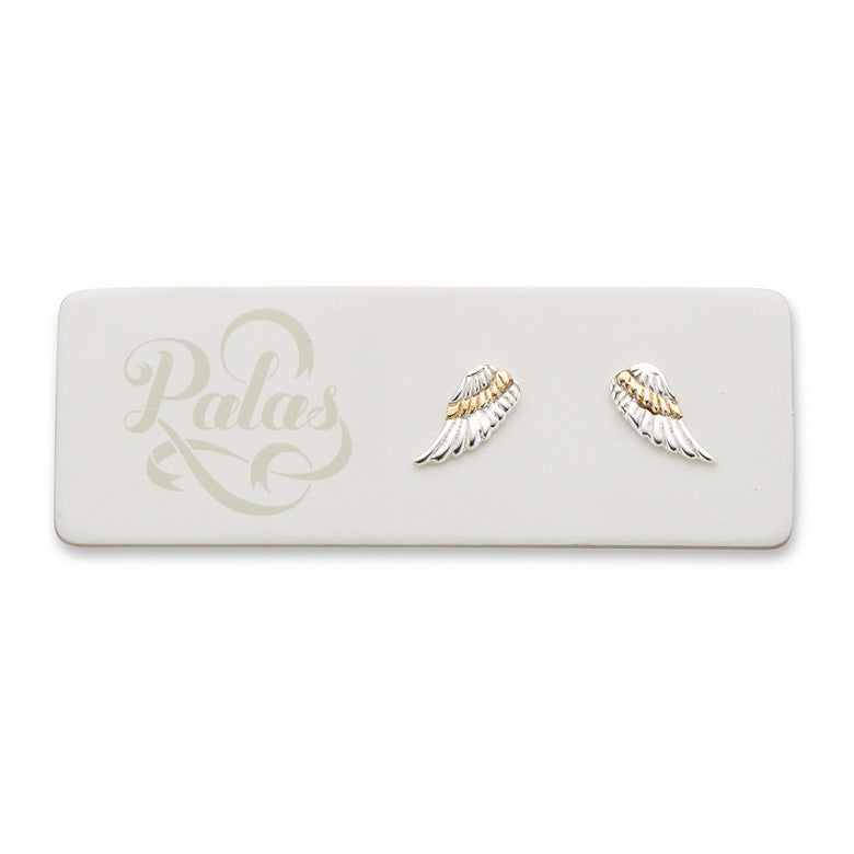 Palas Jewellery Classic Stud Earring - Angel Wings