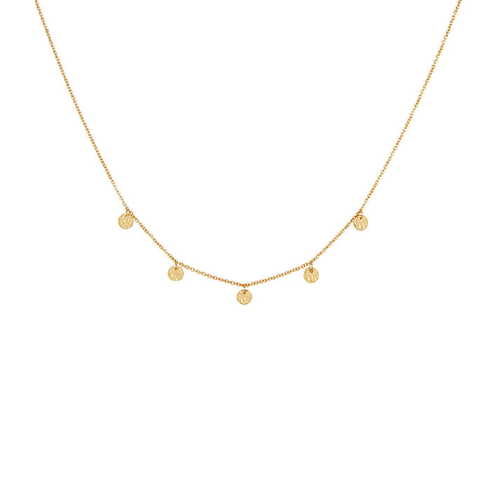 Grace Disc Choker - Gold