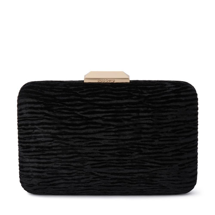 Olga Berg Tamara Clutch Bag - Black