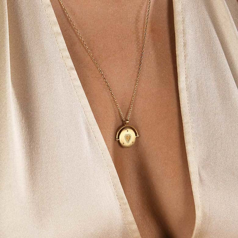 Alchemy Necklace - Love - Gold