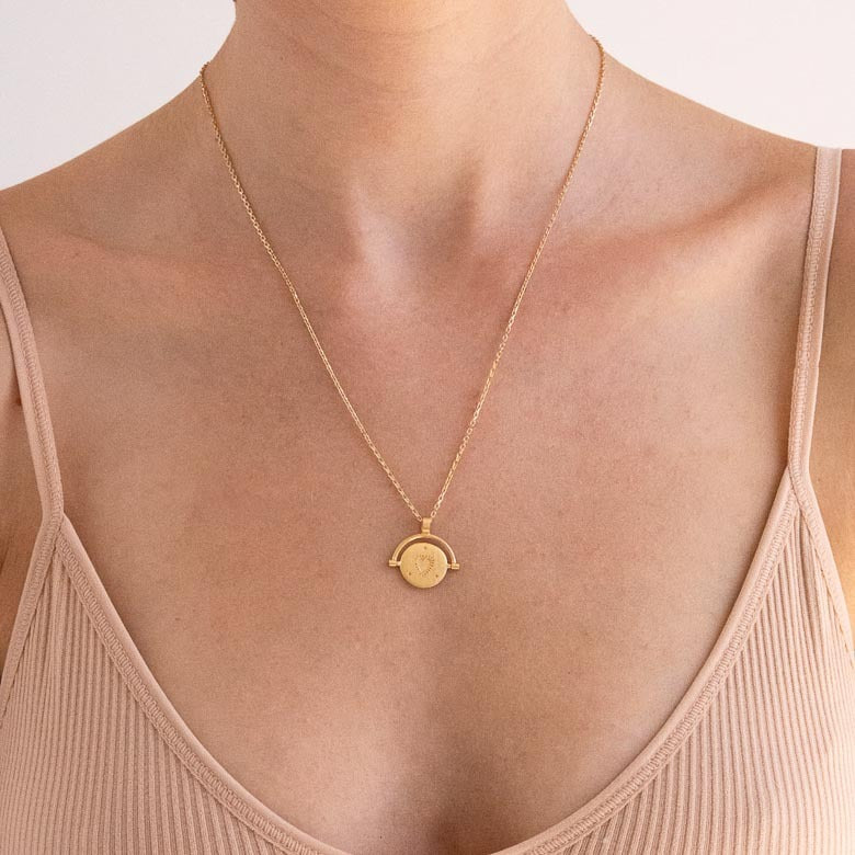 Alchemy Necklace - Love - Gold