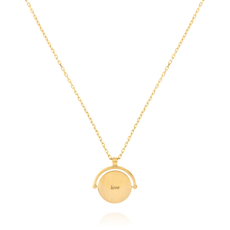 Alchemy Necklace - Love - Gold