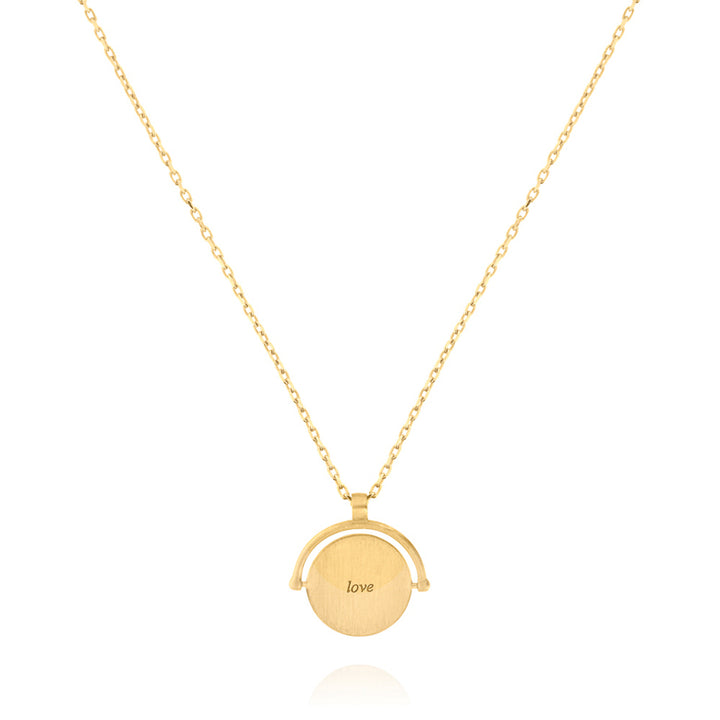 Alchemy Necklace - Love - Gold