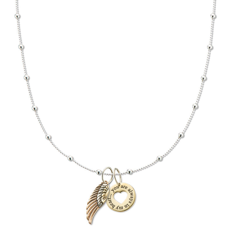 Palas Jewellery Sympathy Charm - Angel Wing