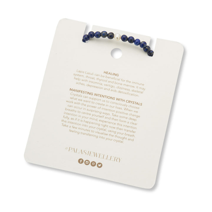 Prosperity Bracelet - Lapis Lazuli