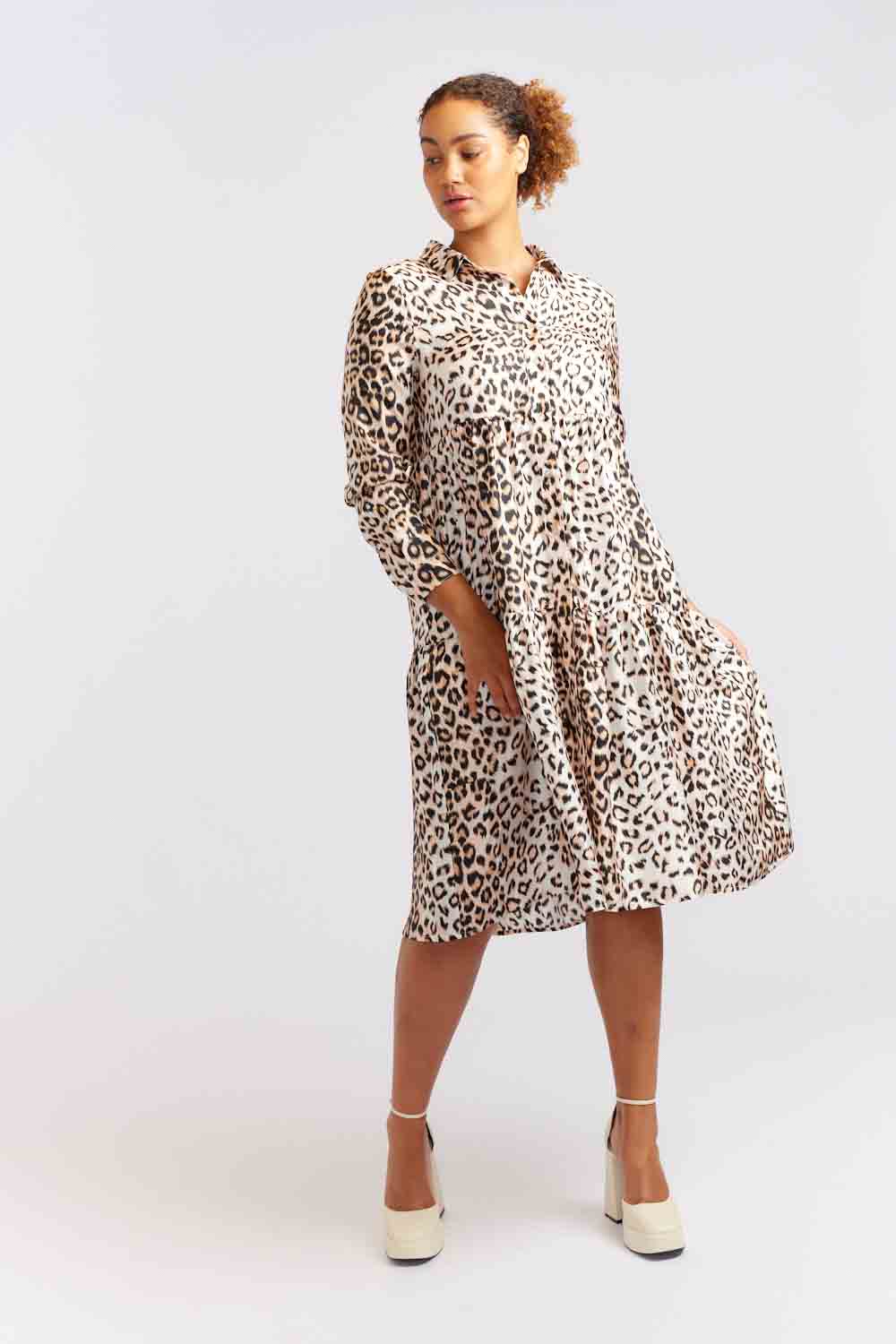 Hazel Dress Animal - Classic