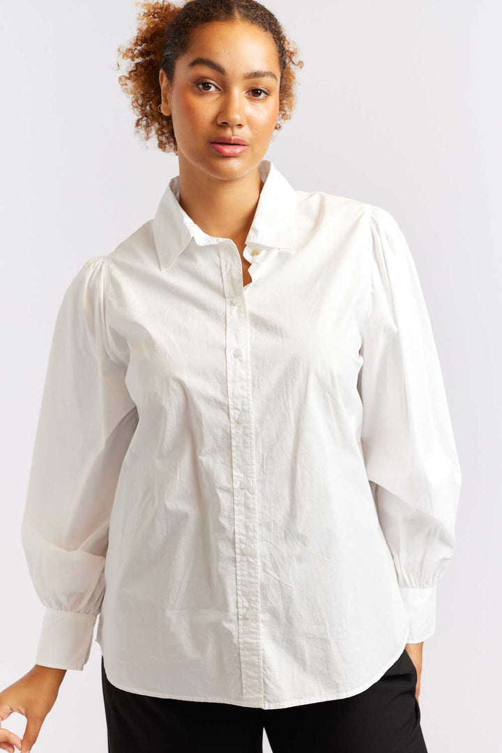 Soho Poplin Shirt - White