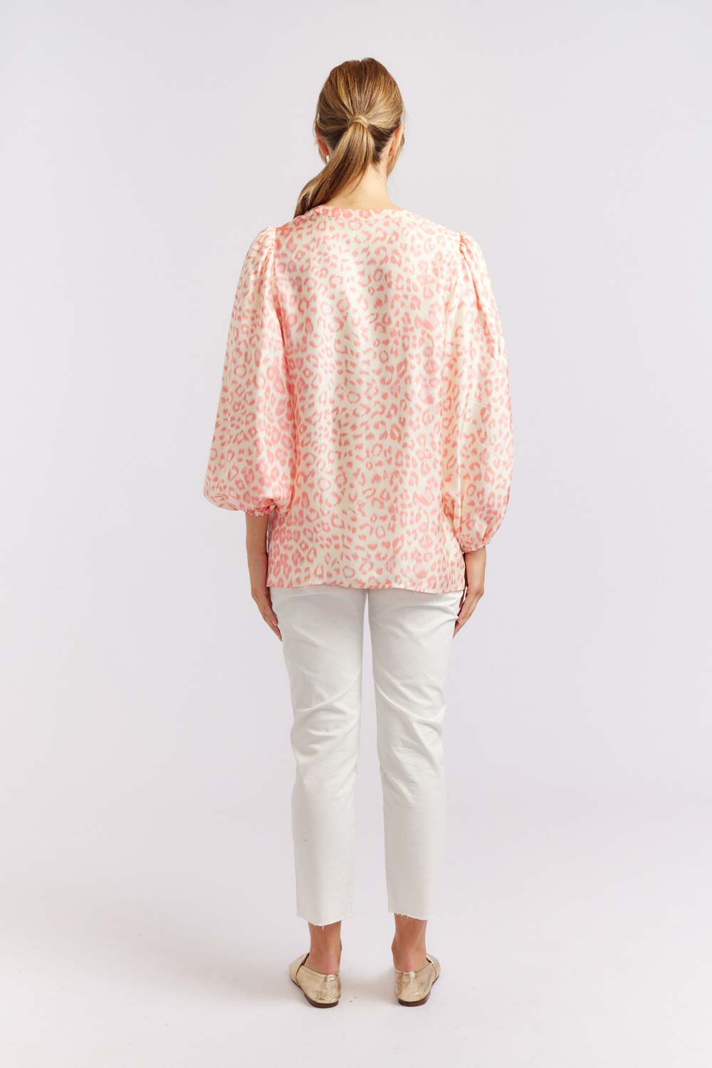 Magnolia Shirt Animal - Pink