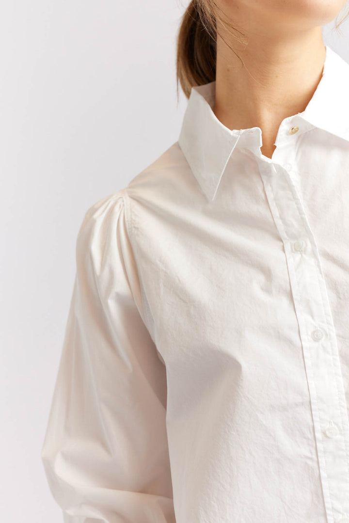 Soho Poplin Shirt - White