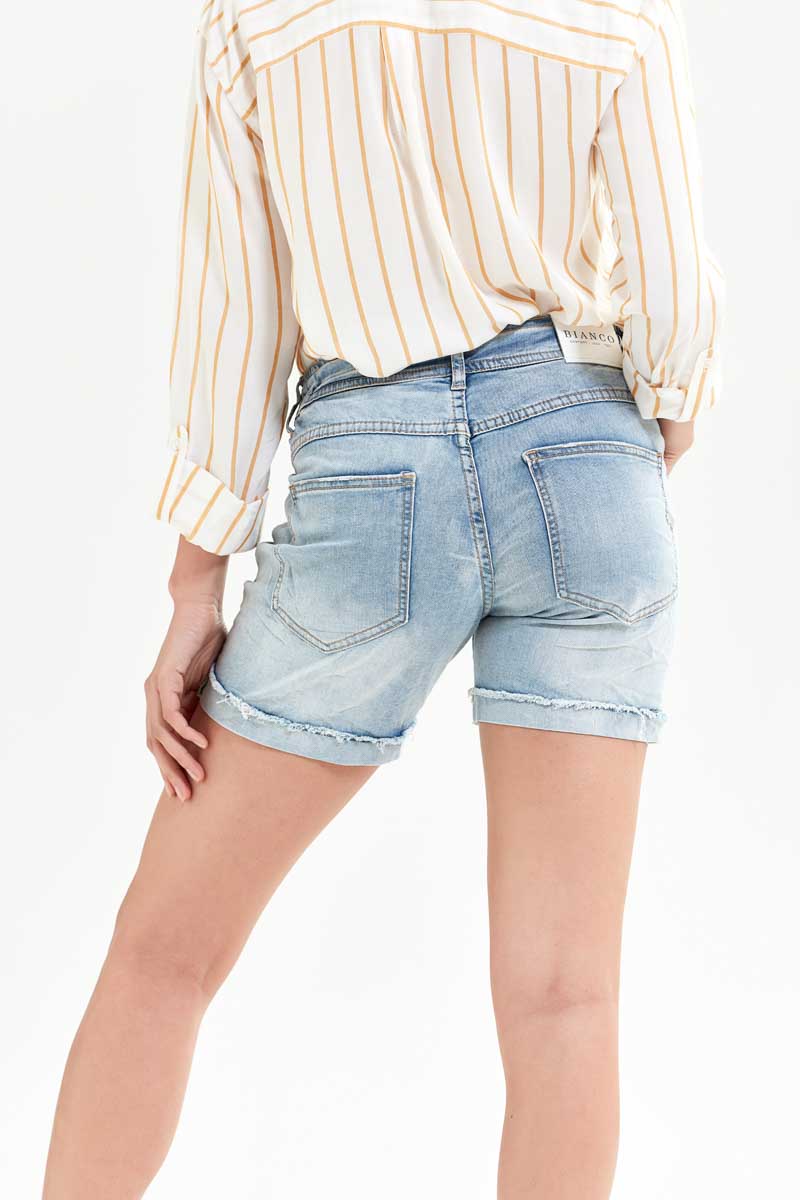 Denim Shorts - Blue Quartz