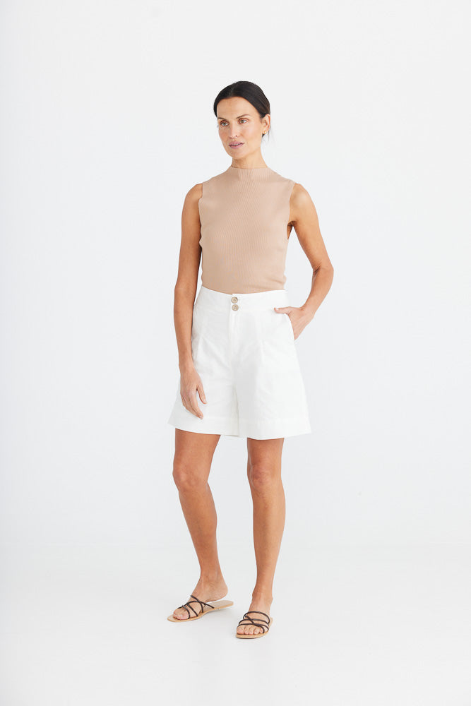 Darcy Shorts - White