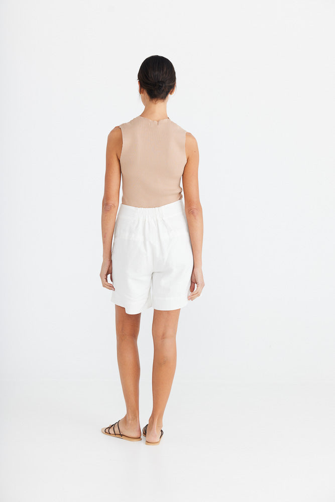 Darcy Shorts - White