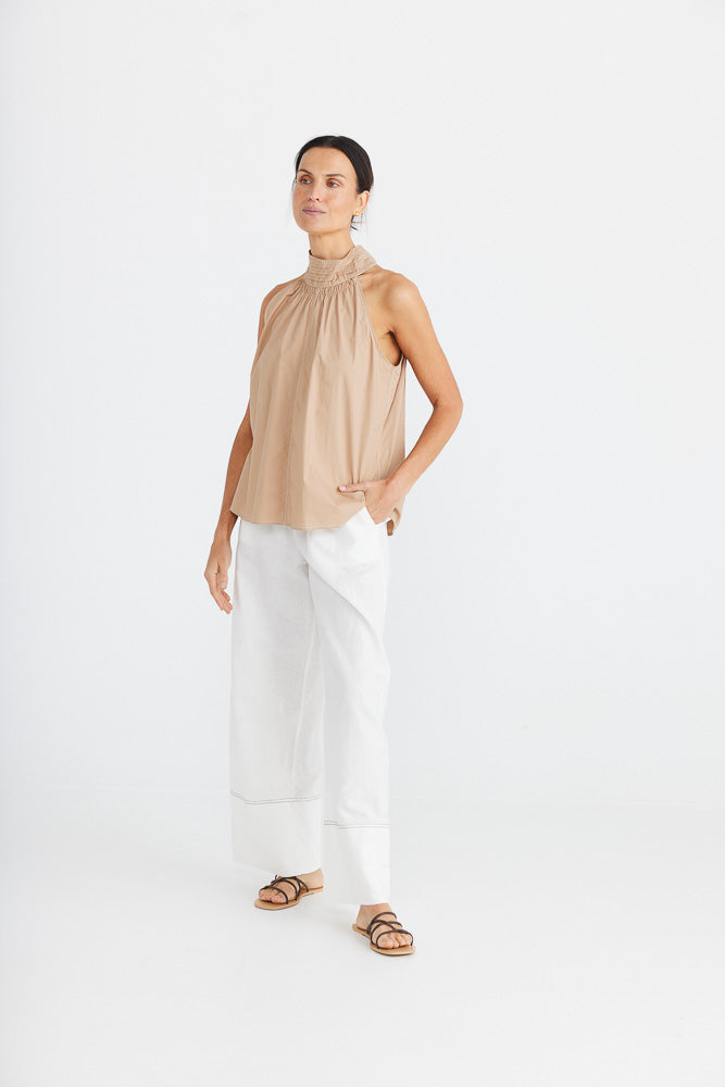 Rose All Day Top - Toffee