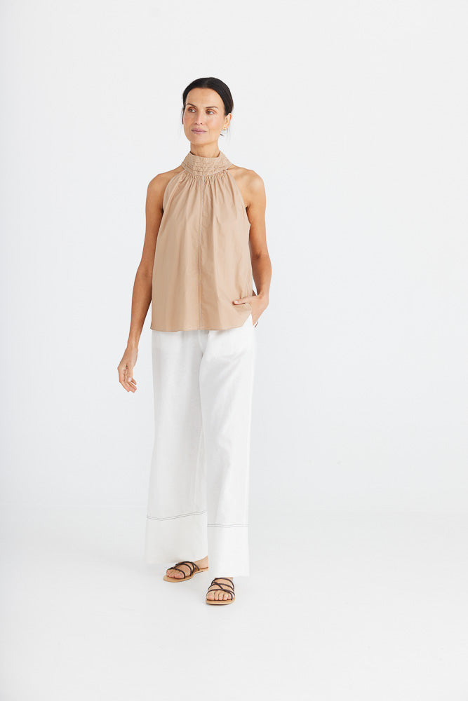 Rose All Day Top - Toffee