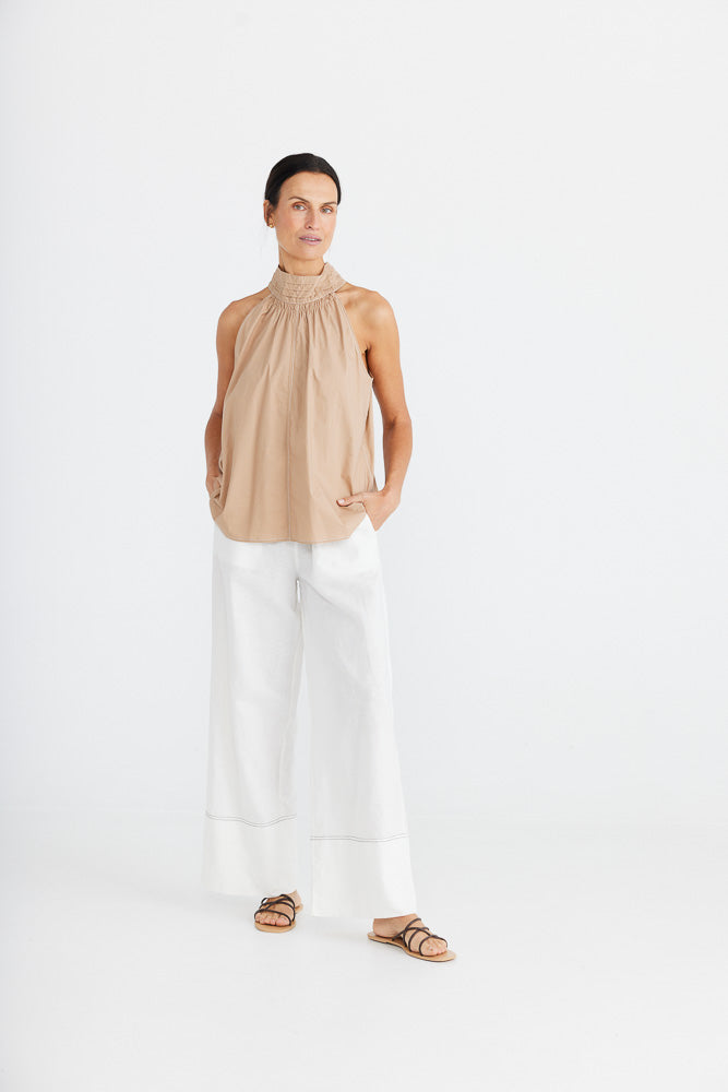 Rose All Day Top - Toffee