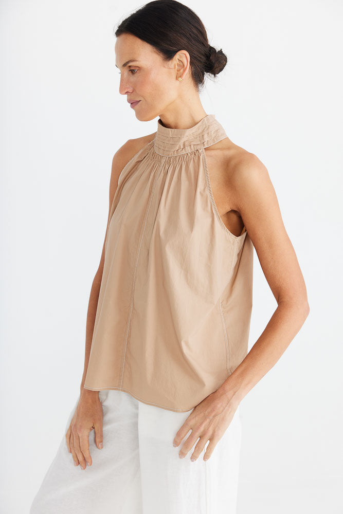 Rose All Day Top - Toffee