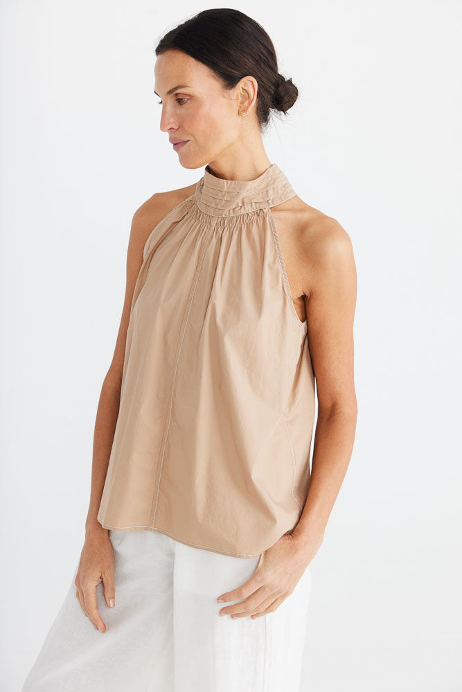 Rose All Day Top - Toffee