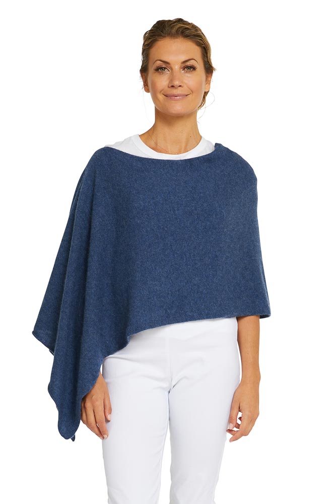 Cashmere Topper - Denim