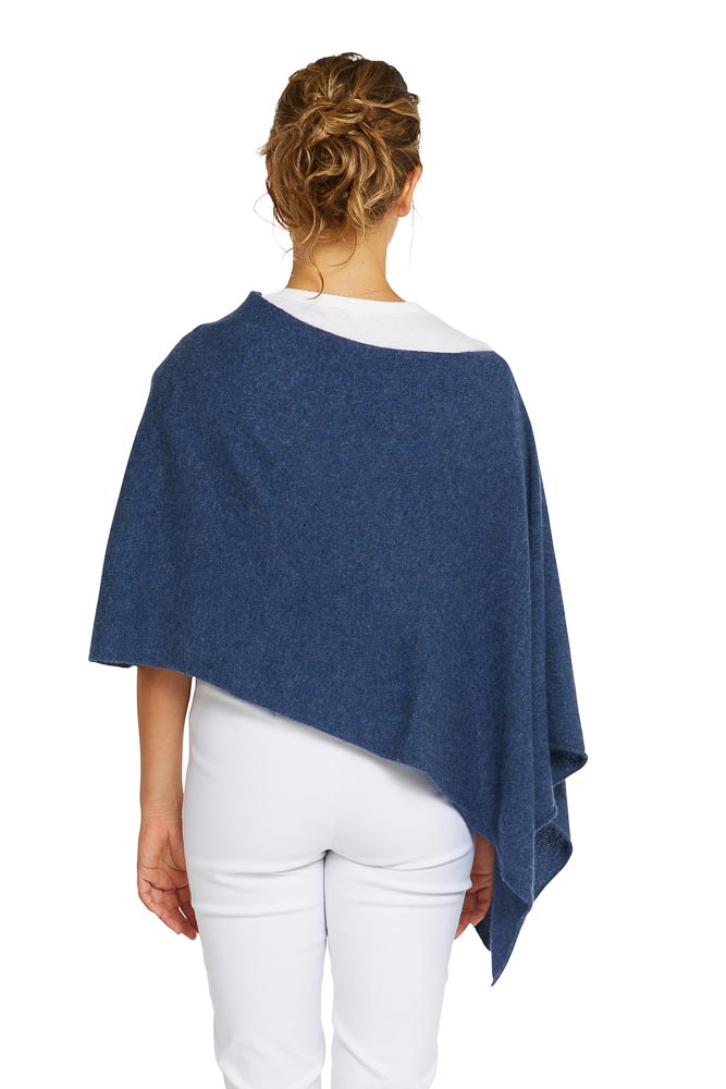 Cashmere Topper - Denim