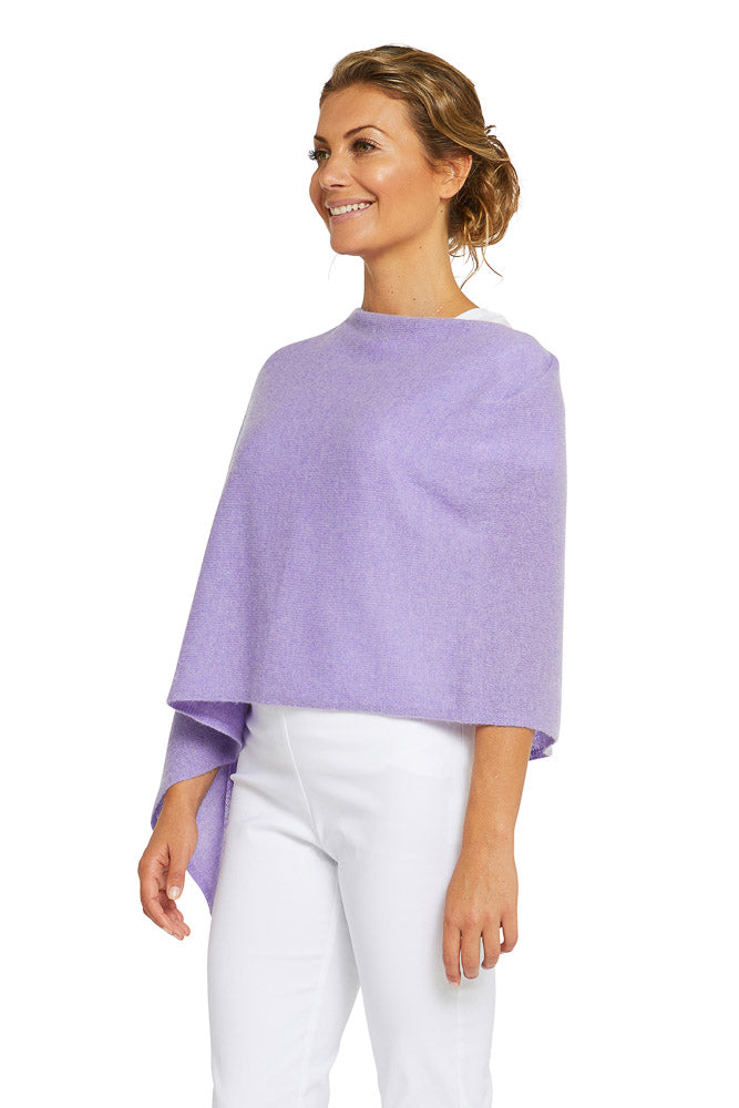 Cashmere Topper - Lilac