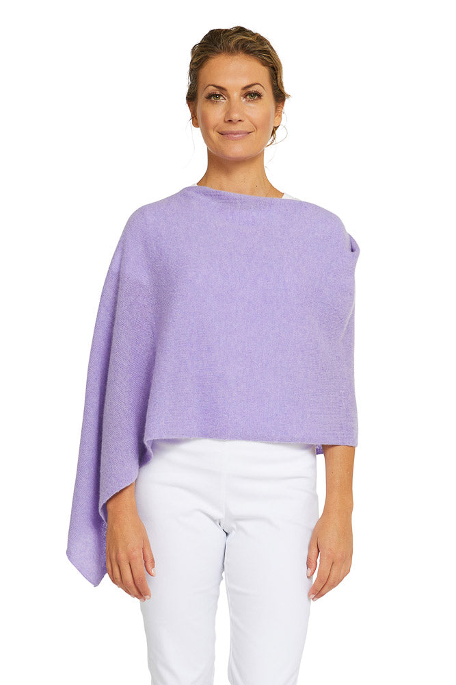 Cashmere Topper - Lilac