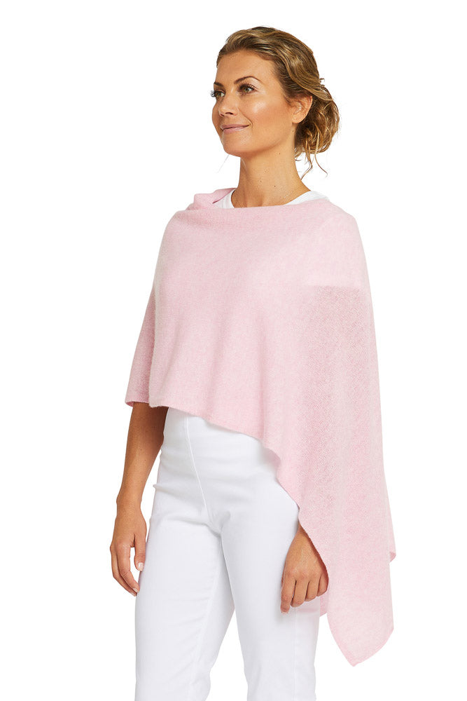 Cashmere Topper - Pink Swirl