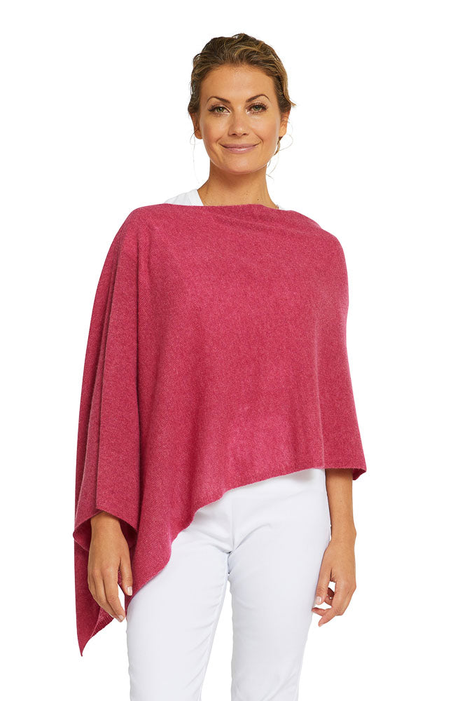 Cashmere Topper - Wild Rose