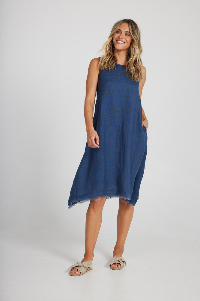 Miranda Dress - Navy