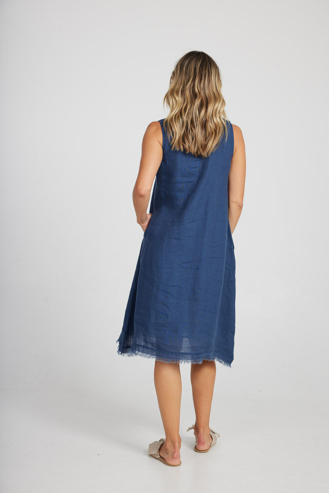 Miranda Dress - Navy