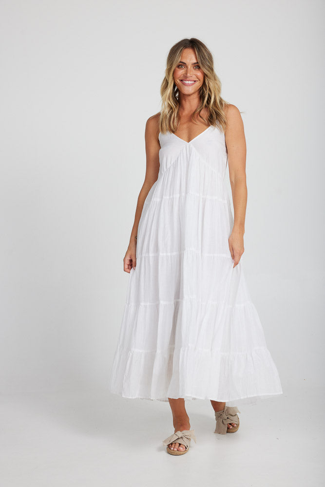 Solmar Dress - White