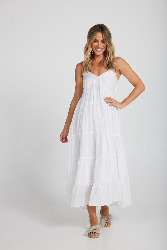 Solmar Dress - White