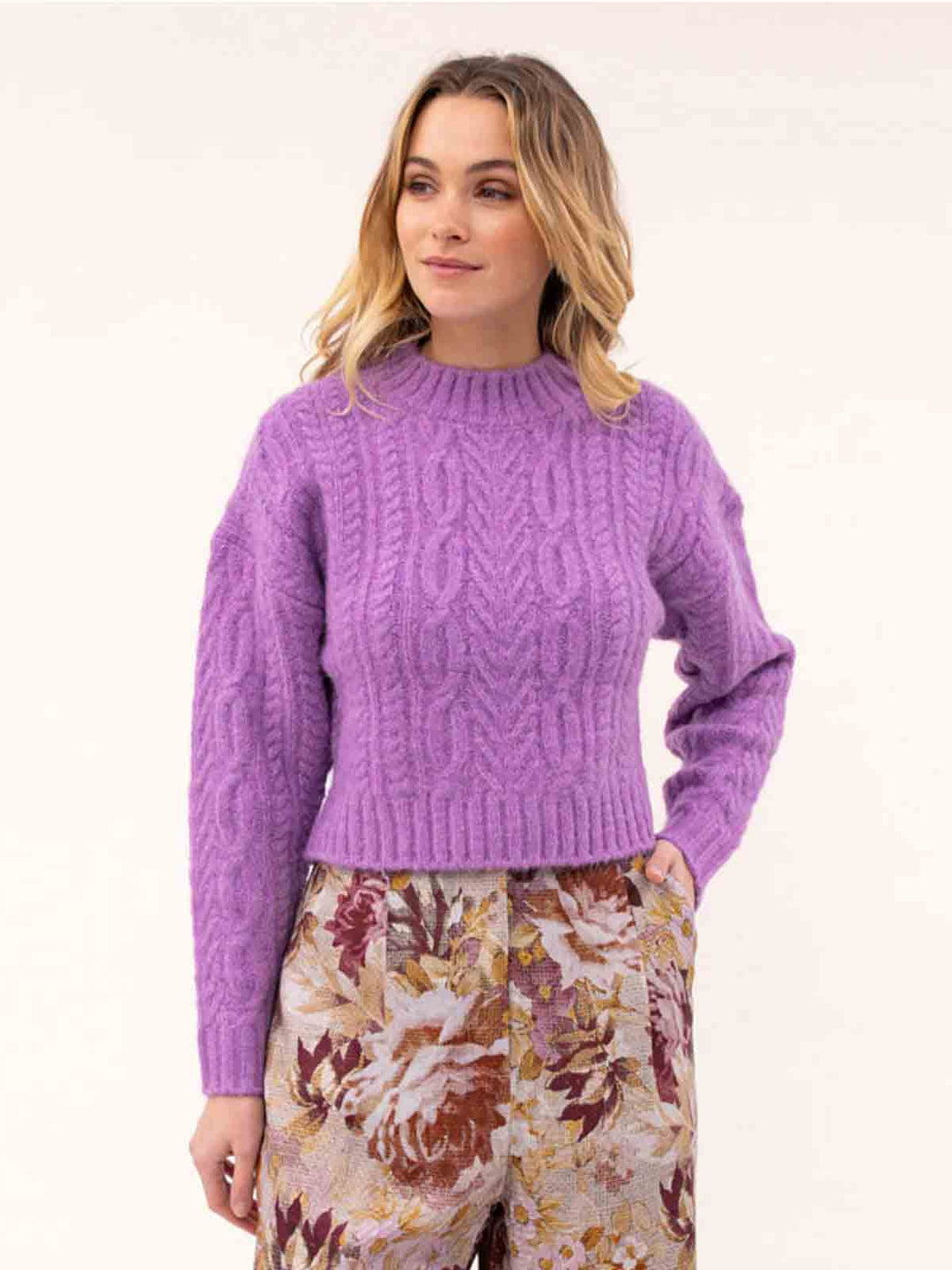 Bea Pullover - Orchid