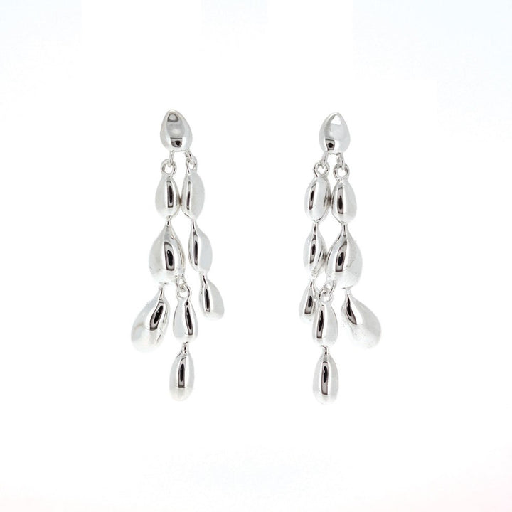 Linda Tahija Neptune's Earrings - Silver