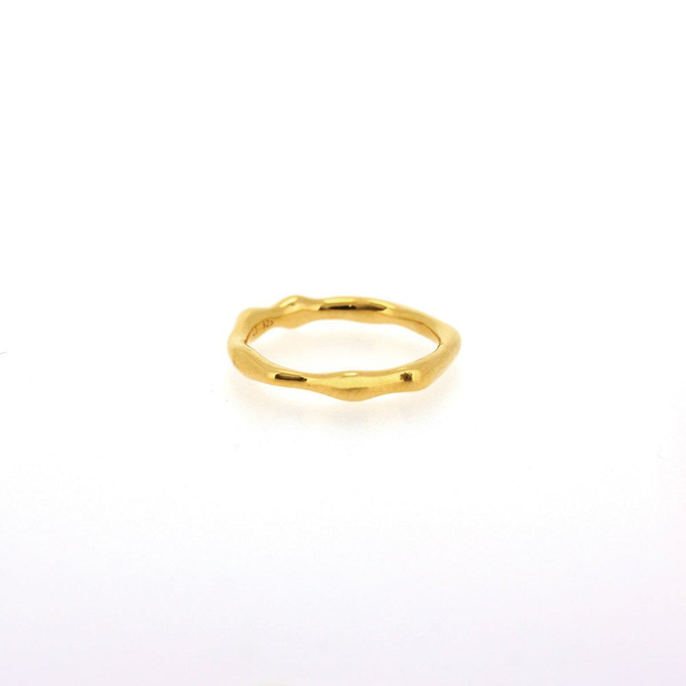 Linda Tahija Organica Thin Ring - Gold