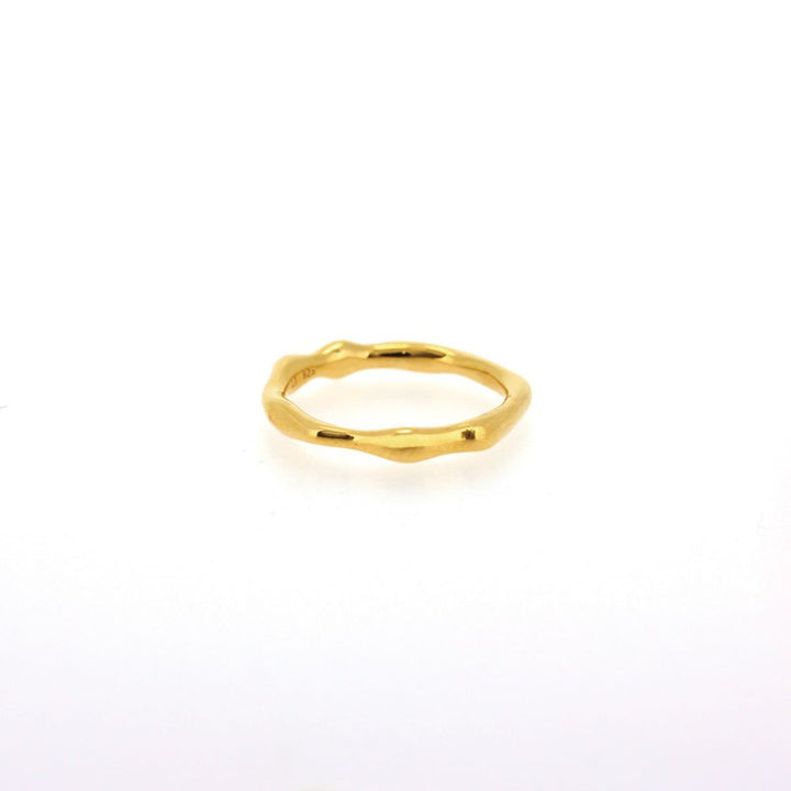 Linda Tahija Organica Thin Ring - Gold