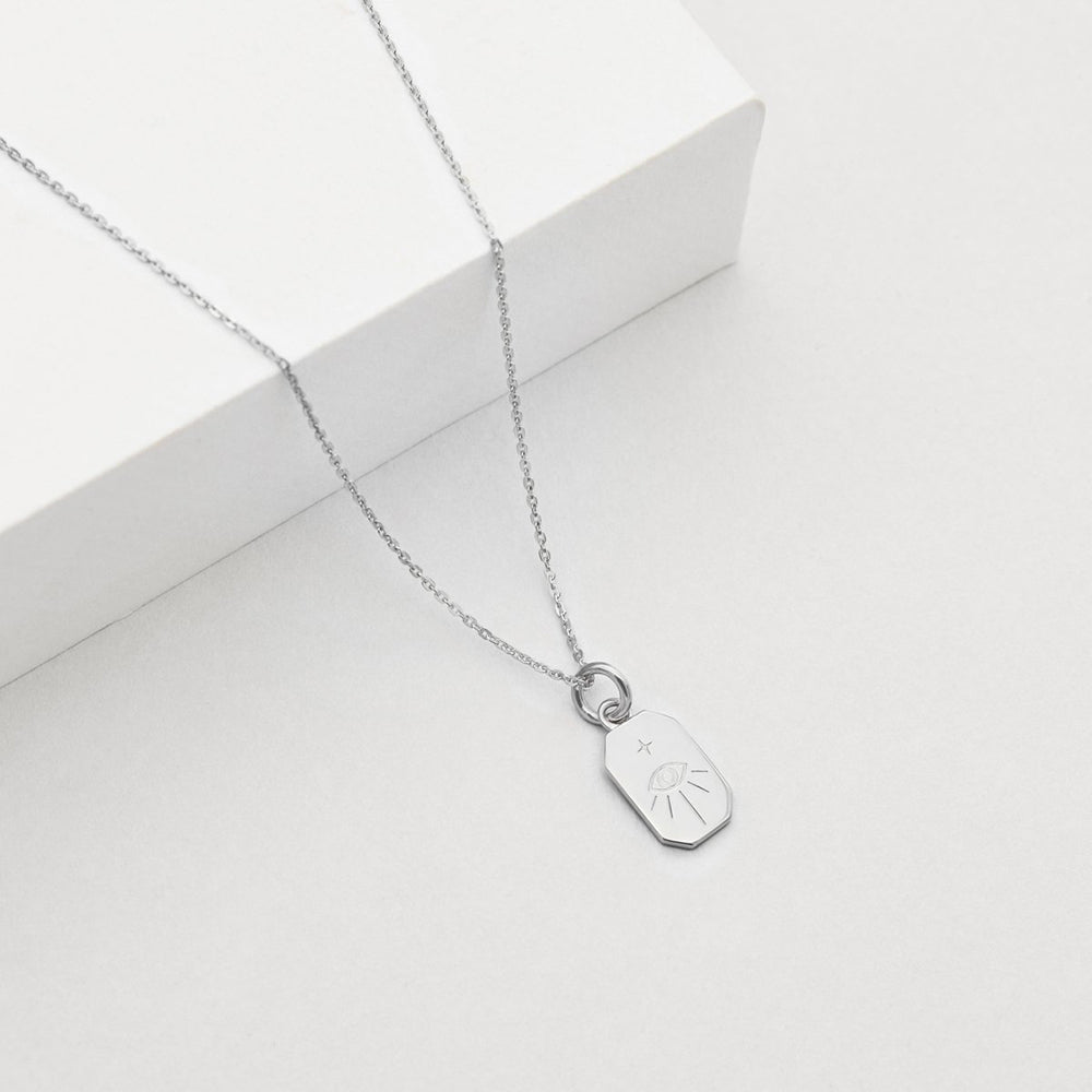 Amulet Necklace - Protection - Silver