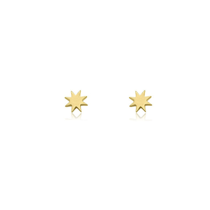 Sol Stud Earrings - Gold