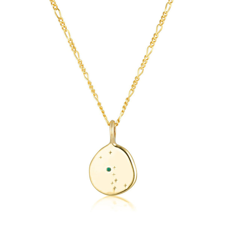 Zodiac Necklace - Taurus - Gold