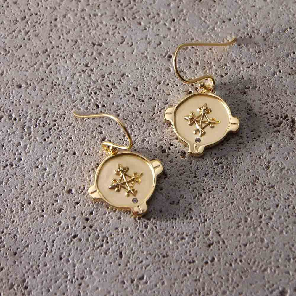 Hope Earrings - Gold